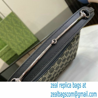 Gucci Ophidia GG mini bag IN Black and grey GG denim 658551 2024