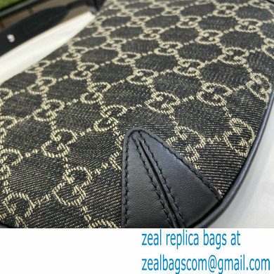 Gucci Ophidia GG mini bag IN Black and grey GG denim 658551 2024