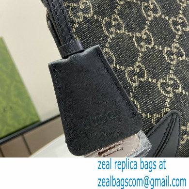 Gucci Ophidia GG mini bag IN Black and grey GG denim 658551 2024