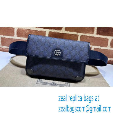 Gucci Ophidia GG small belt Bag 752597 Blue 2024