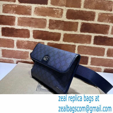 Gucci Ophidia GG small belt Bag 752597 Blue 2024