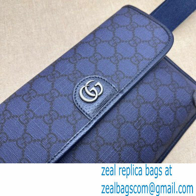 Gucci Ophidia GG small belt Bag 752597 Blue 2024