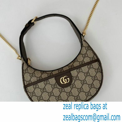 Gucci Ophidia GG super mini shoulder bag 772308 Beige/Coffee 2024