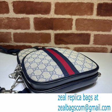 Gucci Web Ophidia GG crossbody bag 779915 Beige/Blue 2024