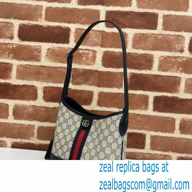 Gucci Web Ophidia GG small shoulder bag 781402 Beige/Blue 2024