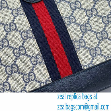 Gucci Web Ophidia GG small shoulder bag 781402 Beige/Blue 2024