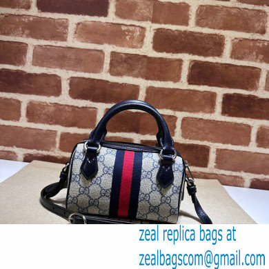 Gucci Web Ophidia super mini bag 781490 Beige/Blue 2024