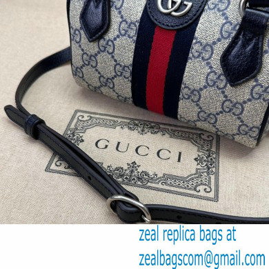 Gucci Web Ophidia super mini bag 781490 Beige/Blue 2024