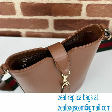 Gucci mini bucket shoulder bag 782908 leather Brown 2024