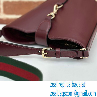 Gucci mini bucket shoulder bag 782908 leather Burgundy 2024