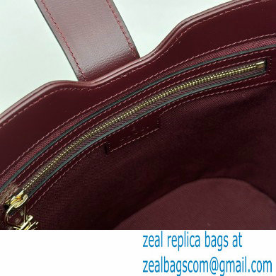 Gucci mini bucket shoulder bag 782908 leather Burgundy 2024