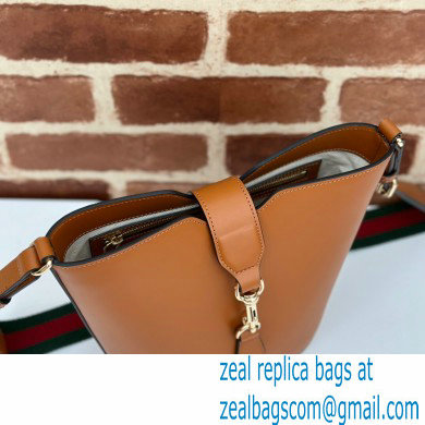 Gucci mini bucket shoulder bag 782908 leather Light Brown 2024