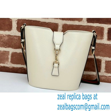 Gucci mini bucket shoulder bag 782908 leather White 2024