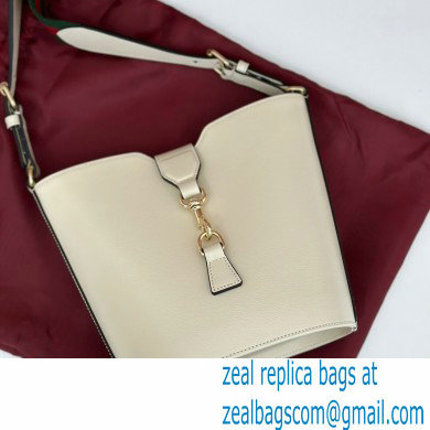 Gucci mini bucket shoulder bag 782908 leather White 2024