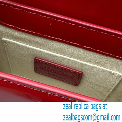 JACQUEMUS Le Chiquito moyen boucle BAG IN BOX LEATHER red 2024