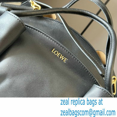 LOEWE Paseo bag in shiny nappa calfskin 062240 black 2024