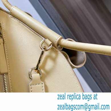 LOEWE Paseo bag in shiny nappa calfskin 062240 dark butter 2024