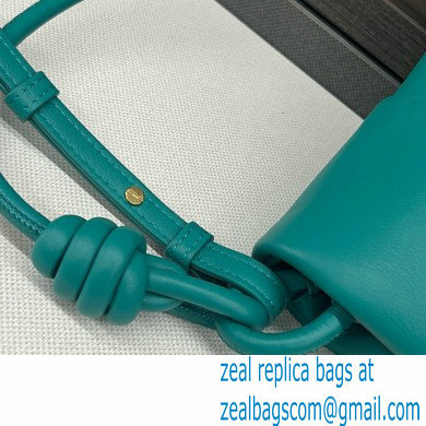 LOEWE Paseo satchel in shiny nappa calfskin emerald green 2024