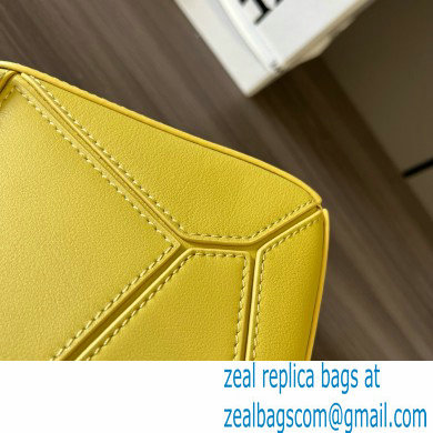 LOEWE Small Puzzle bag in classic calfskin Bright Ochre 2024