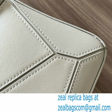 LOEWE Small Puzzle bag in in classic calfskin gray 2024