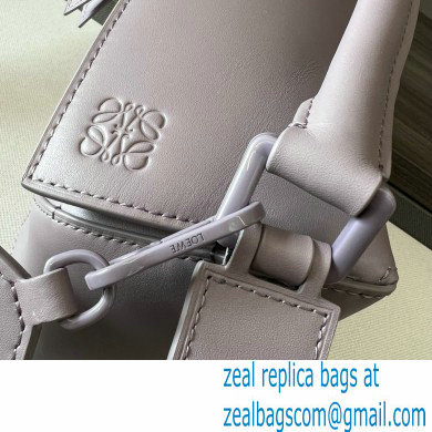 LOEWE Small Puzzle bag in satin calfskin lavender 2024