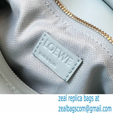 LOEWE Small Puzzle bag in satin calfskin sky blue 2024