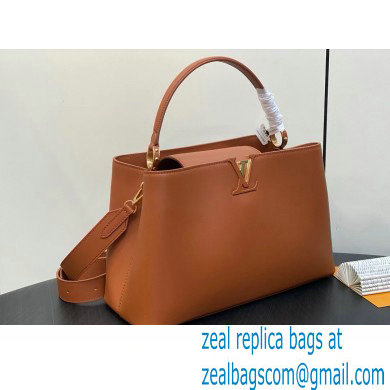 LOUIS VUITTON Capucines GM Souple M24879 Cognac 2024