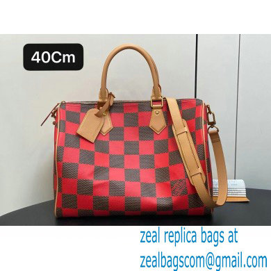 LOUIS VUITTON Speedy 40 Bandouliere Damier Pop N40580 2024