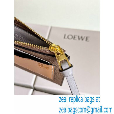 Loewe Large coin cardholder in soft grained calfskin Camel