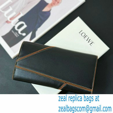 Loewe Puzzle long horizontal wallet in classic calfskin 01