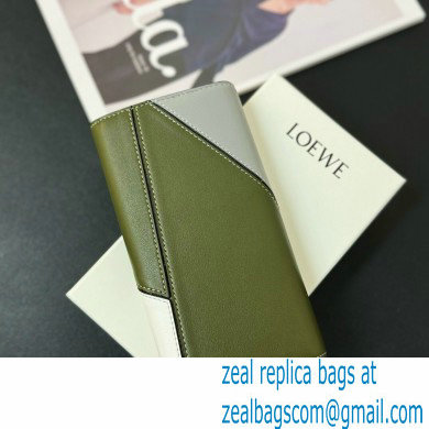 Loewe Puzzle long horizontal wallet in classic calfskin 06