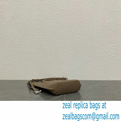 Loro Piana Bale Phone Case in Grained Calfskin Warm Mastic