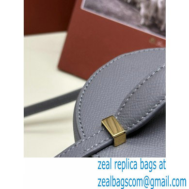 Loro Piana Extra Case Medium Bag in Grained Calfskin Gray 2024