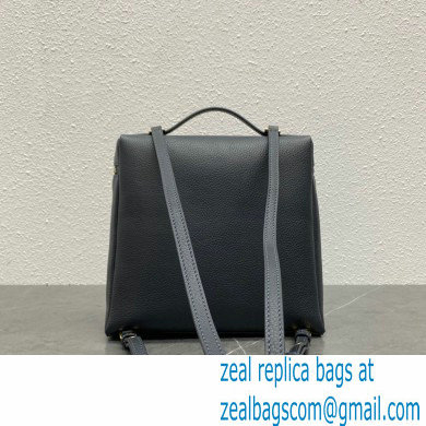 Loro Piana Extra Pocket Backpack L23.5 in Grained Calfskin 08