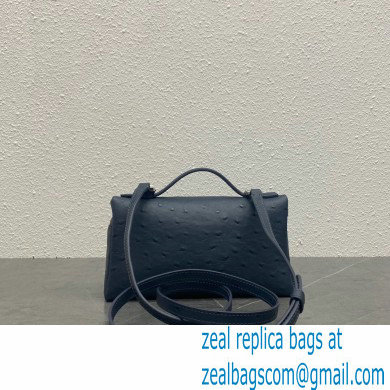 Loro Piana Extra Pocket L19 Bag in Ostrich Leather 01