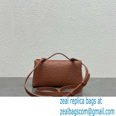 Loro Piana Extra Pocket L19 Bag in Ostrich Leather 04