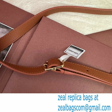 Loro Piana Mini Ghiera bag in Smooth Calfskin Brown 2024