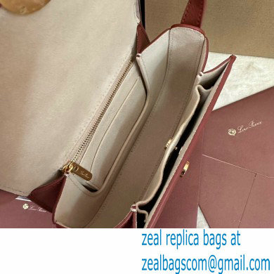 Loro Piana Mini Ghiera bag in Smooth Calfskin Deep Kummel 2024