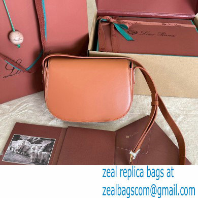 Loro Piana Small Ghiera bag in Smooth Calfskin Brown 2024