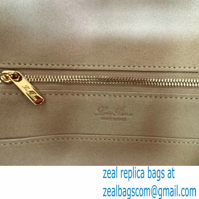 Loro Piana Small Ghiera bag in Smooth Calfskin Deep Kummel 2024