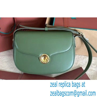 Loro Piana Small Ghiera bag in Smooth Calfskin Green 2024