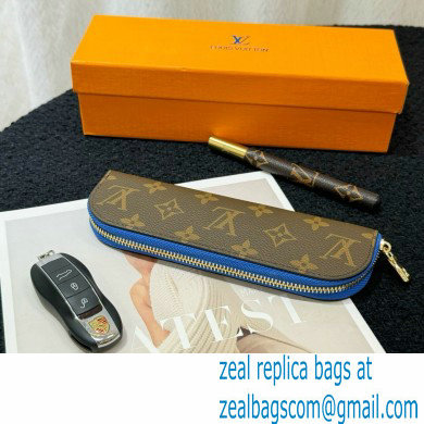 Louis Vuitton Charlotte Pencil Pouch GI1072 Blue 2024