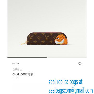 Louis Vuitton Charlotte Pencil Pouch GI1111 2024 - Click Image to Close