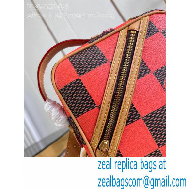 Louis Vuitton Damier Pop canvas Chess Messenger Bag N40548 Orange 2024