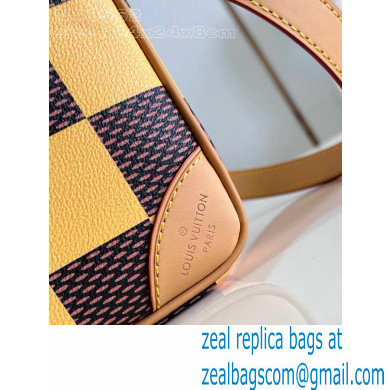 Louis Vuitton Damier Pop canvas Chess Messenger Bag N40562 Yellow 2024