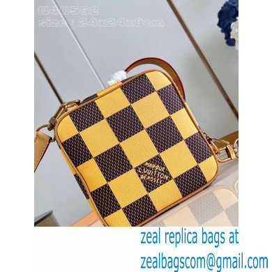 Louis Vuitton Damier Pop canvas Chess Messenger Bag N40562 Yellow 2024