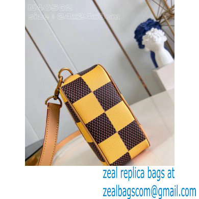 Louis Vuitton Damier Pop canvas Chess Messenger Bag N40562 Yellow 2024