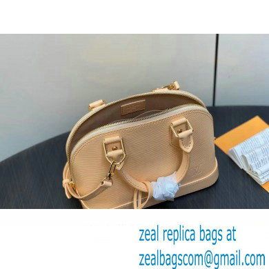 Louis Vuitton Epi leather Alma BB Bag M24597 Beige 2024