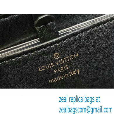 Louis Vuitton Lambskin GO-14 MM Bag M25046 Black/Gold 2024