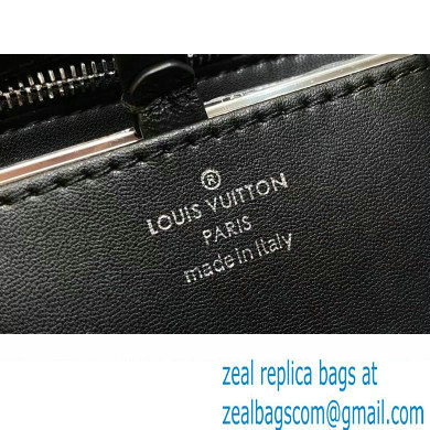 Louis Vuitton Lambskin GO-14 MM Bag M25046 Black/Silver 2024